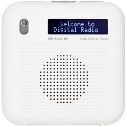 Tiny Audio M3 FM/DAB+ radio (valkoinen)