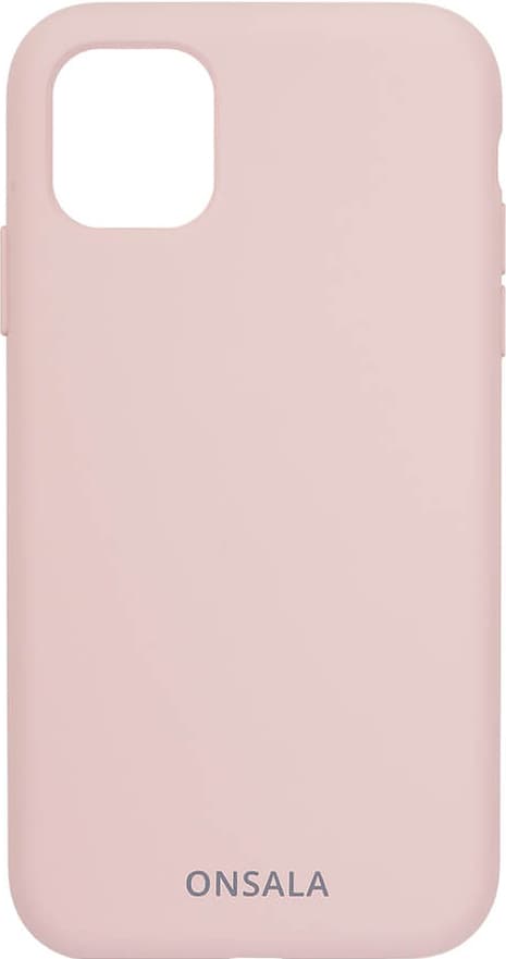 Onsala iPhone 11/XR silikondeksel (sand pink)