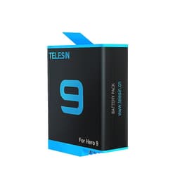 TELESIN 1720mAh akku GoPro Hero 9 mustalle