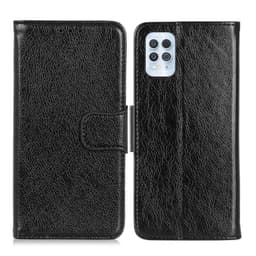 Motorola Moto G100 Plånboksfodral Textured Split - Svart