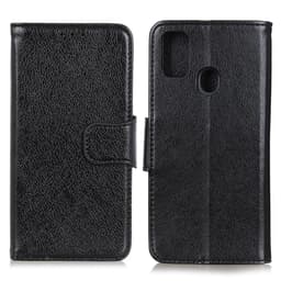 Google Pixel 5a Plånboksfodral Textured Split - Svart