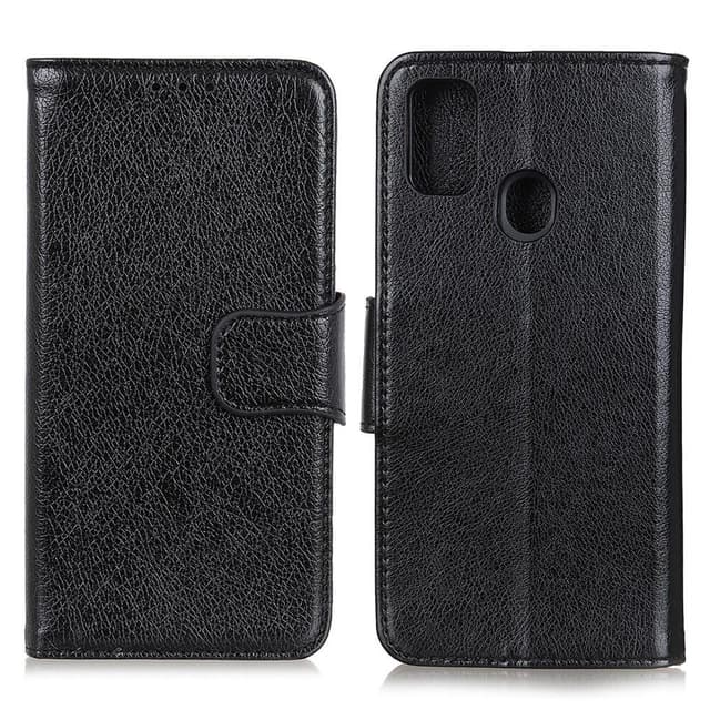 Google Pixel 5a Plånboksfodral Textured Split - Svart