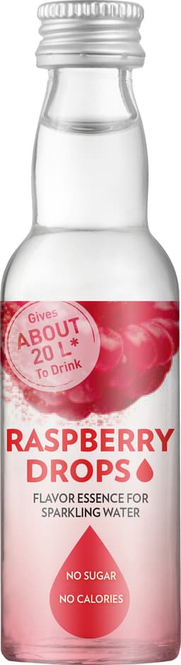 SodaStream Fruit Drops fruktdråper (bringebær)