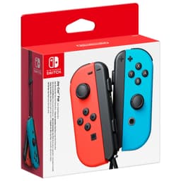 Nintendo Switch Joy-Con ohjainpari (neonpunainen+sininen)
