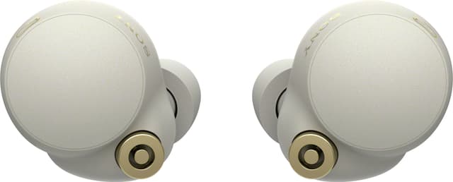 Sony helt trådløse in-ear hodetelefoner WF-1000XM4 (sølv)
