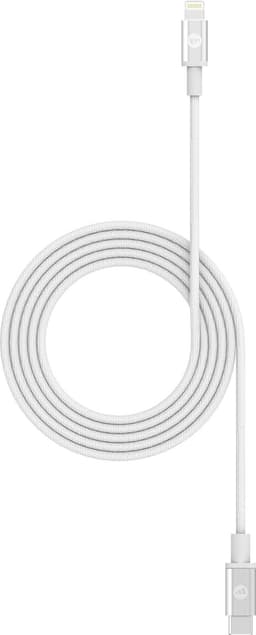 Mophie USB-C - Lightning latauskaapeli 1,8 m (valkoinen)