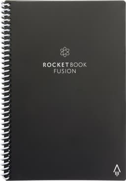 Rocketbook Fusion Executive genanvendelig notesbog A5 (infinity black)