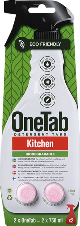 OneTab rengøringstabletten ONETAB50 (køkken)