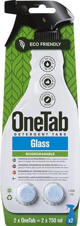 OneTab rengøringstabletten ONETAB52 (glas)