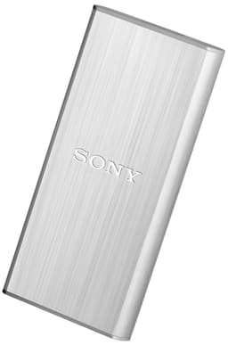 Sony ulkoinen SSD -levy 128 GB SL-BG1S (hopea)