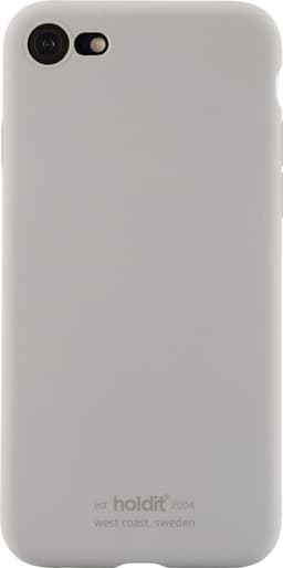 Holdit iPhone SE Gen. 2/3/8/7 silikonfodral (taupe)