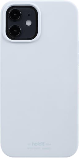 Holdit iPhone 12/12 Pro silikonfodral (mineral blue)