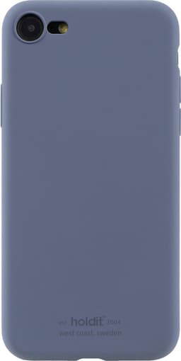 Holdit iPhone SE Gen. 2/3/8/7 silikonfodral (pacific blue)