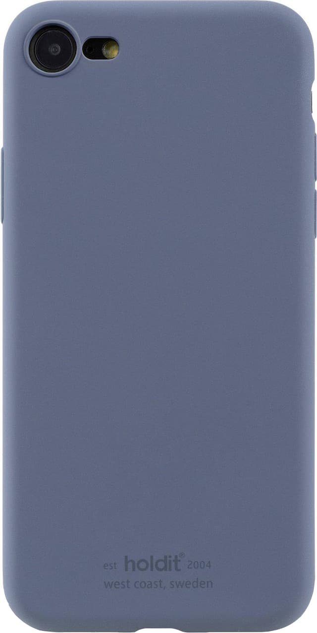 Holdit iPhone SE Gen. 2/3/8/7 silikonfodral (pacific blue)