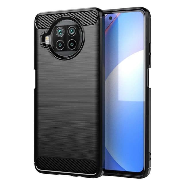 Stöttåligt Armor Carbon TPU-skal Xiaomi Mi 10T Lite - Svart