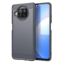 Stöttåligt Armor Carbon TPU-skal Xiaomi Mi 10T Lite - Grå