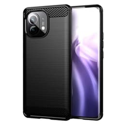 Stöttåligt Armor Carbon TPU-skal Xiaomi Mi 11 - Svart