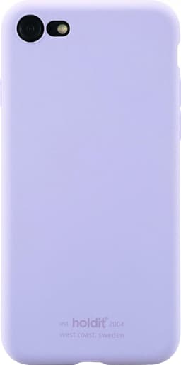 Holdit iPhone SE Gen. 2/3/8/7 silikonfodral (lavender)