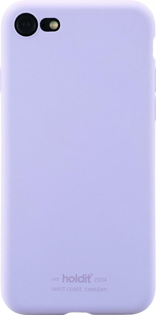 Holdit iPhone SE Gen. 2/3/8/7 silikonfodral (lavender)