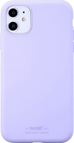 Holdit iPhone 11/XR silikondeksel (lavender)