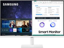 Samsung LS27AM501NUXEN 27" smartskjerm (hvit)