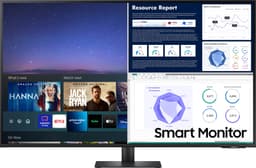 Samsung LS43AM700UUXEN 43" smart-skærm (hvid)