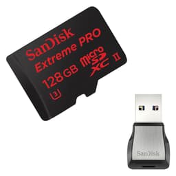 SanDisk Extreme Pro Mikro SD-kort 128 GB + læser