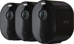 Arlo Pro 4 langaton 2K QHD turvakamera, 3 kpl musta)
