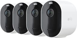Arlo Pro 4 trådlös 2K QHD kamera 4-pack (vit)