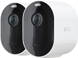 Arlo Pro 4 trådlös 2K QHD kamera 2-pack (vit)