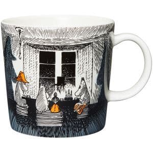 MoominByArabia, mugg 30cl trogen sitt ur
