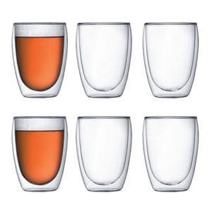 Bodum, pavina dubbelv. glas 0,35l 6pk