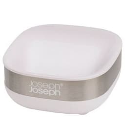 Joseph Joseph, slim steel tvålkopp vit