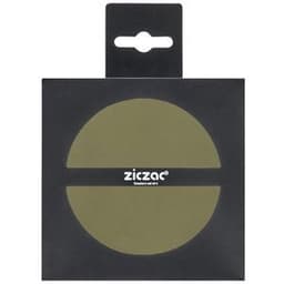 Ziczac, togo glasunderlägg s/4 10cm oliv