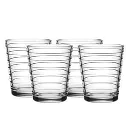 Iittala, aino aalto glas 22cl klar 4pk