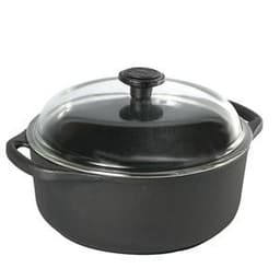 Skeppshult, gryta rund 4,0l m. glaslock