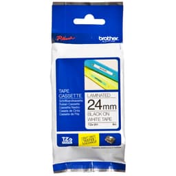Brother TZe-251 24mm sort-på-hvid tape patron