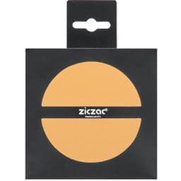 Ziczac, togo glasunderlägg s/4 10cm ockr