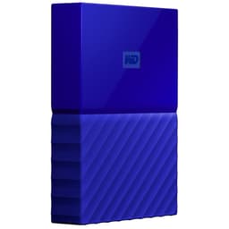 WD My Passport 2 TB bærbar harddisk (blå)