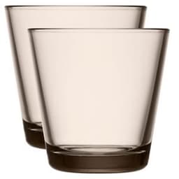 Iittala, kartio glas 21cl linne 2pk