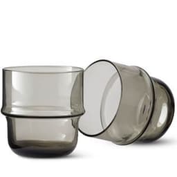 Design House, Unda Glass grå 25cl