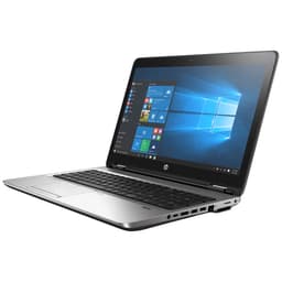 HP ProBook 650 G3 15.6" bærbar PC (sort/sølv)