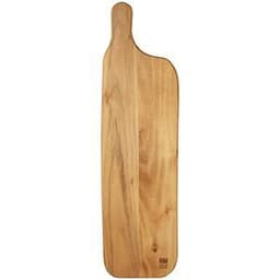 Aida, raw skärbräda teak, 50x14x1,5cm