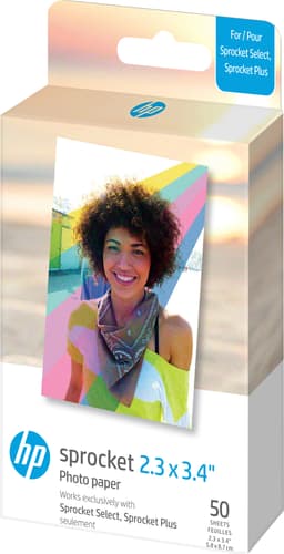 HP Paper Sprocket 2x3.4 direktfilm 50-pack
