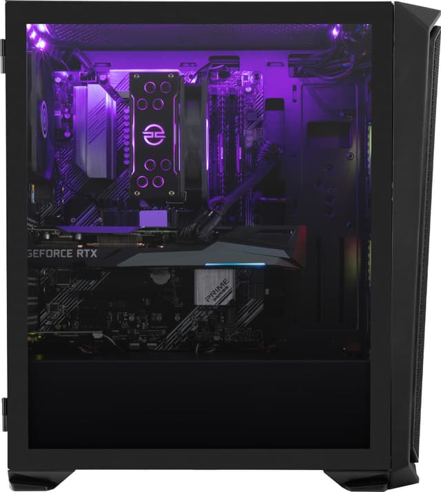 PCSpecialist Tornado R5X R5X/16/2512/RTX3060TI stasjonær gaming-PC - Elkjøp