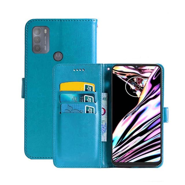 Wallet Cover 3-kort Motorola Moto G50  - Lyseblå