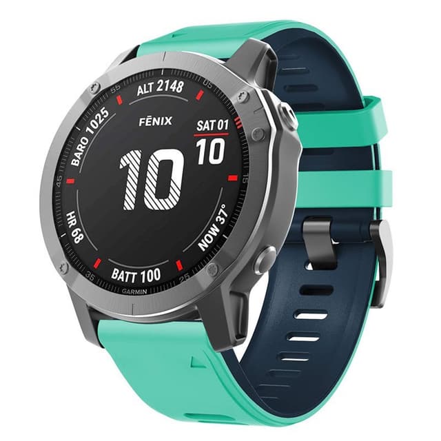 Twin Sport Rannekoru Garmin Fenix 6X Pro - Siniharmaa