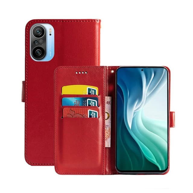 Wallet Cover 3-kort Xiaomi Mi 11i  - rød