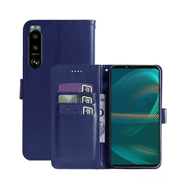 Wallet Cover 3-kort Sony Xperia 5 III  - mørk