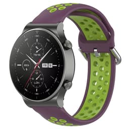 EBN Sport armbånd Huawei Watch GT2 Pro - Lilla/Grønn
